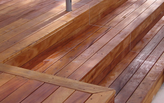 mahogany hardwood decking
