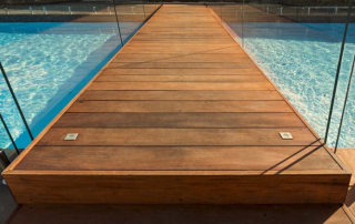 mahogany decking