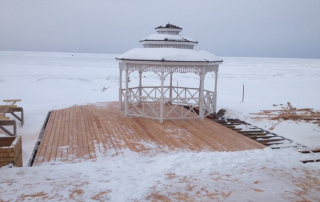 Fijian mahogany decking