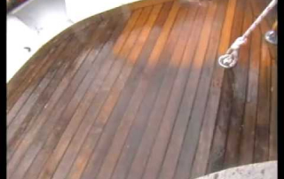 Plastic vs wood decking